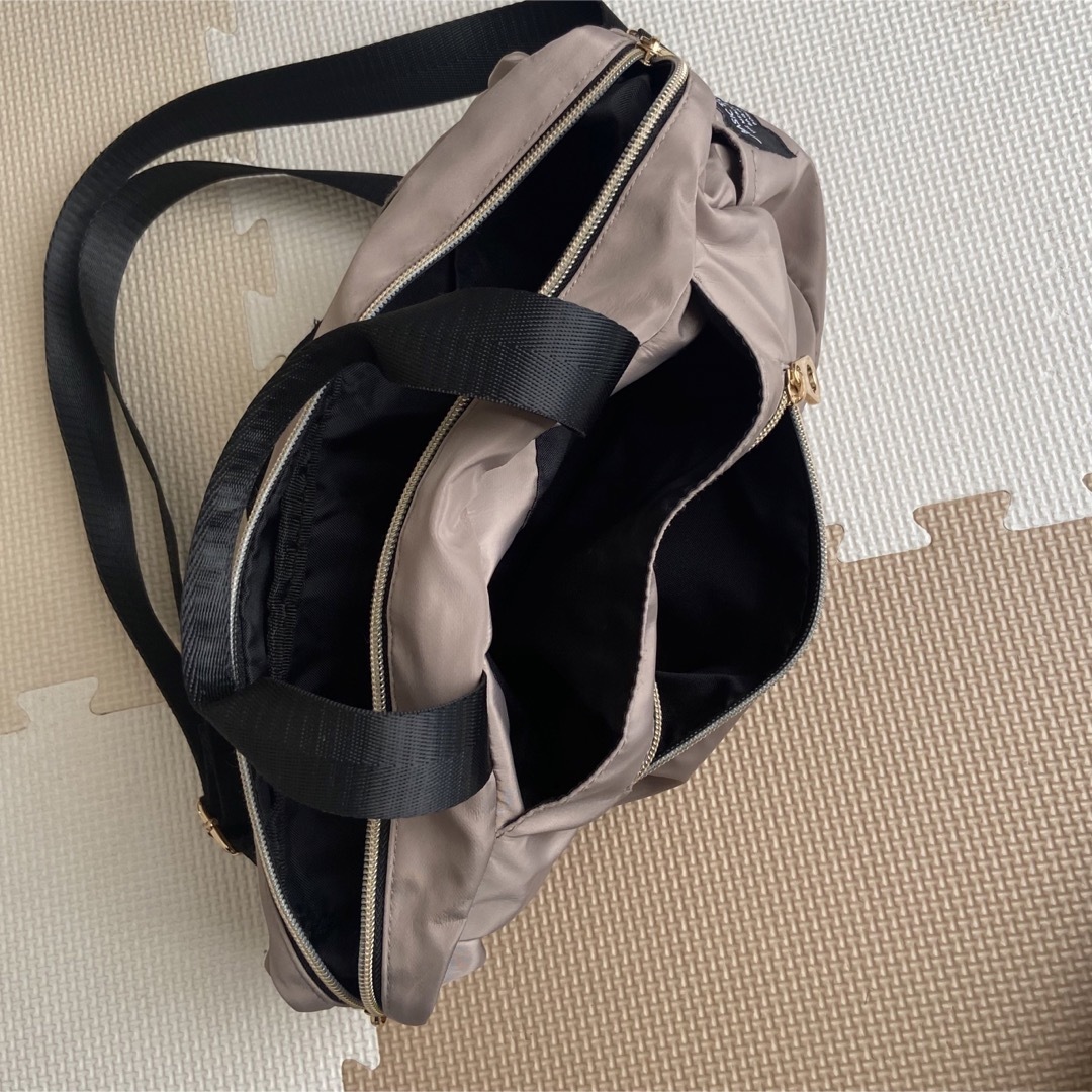 2wayショルダーバッグ 【ベージュ/ナイロン製】 レディースのバッグ(ショルダーバッグ)の商品写真