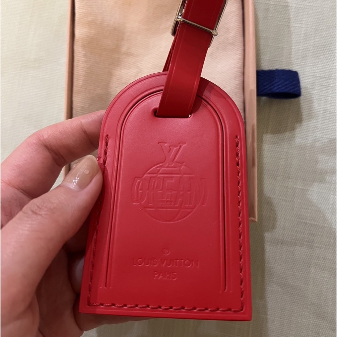 LOUIS VUITTON(ルイヴィトン)の最終値下げ☆Paris限定Louis Vuitton ネームタグ レディースのファッション小物(キーホルダー)の商品写真