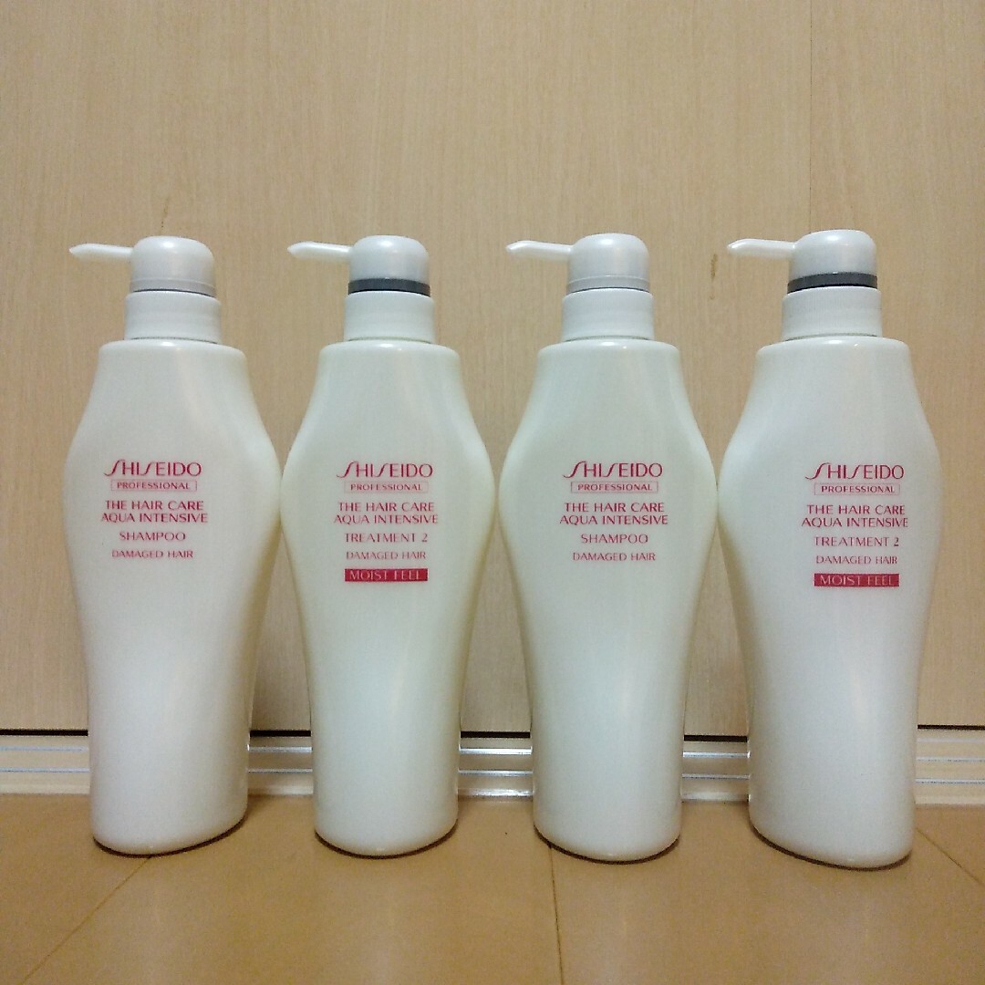 【新品】資生堂ザ・ヘアケアアクアインテンシブシャンプー５００ml＆詰替2つ