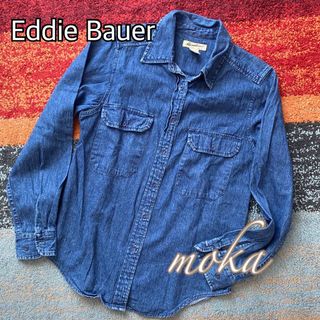 エディーバウアー(Eddie Bauer)のEddie Bauer エディーバウアー デニムシャツ(シャツ/ブラウス(長袖/七分))