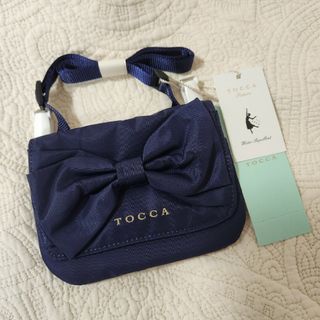 トッカ(TOCCA)の新品 tocca ポケットショルダー 移動ポケット ポシェット ネイビー(ポシェット)