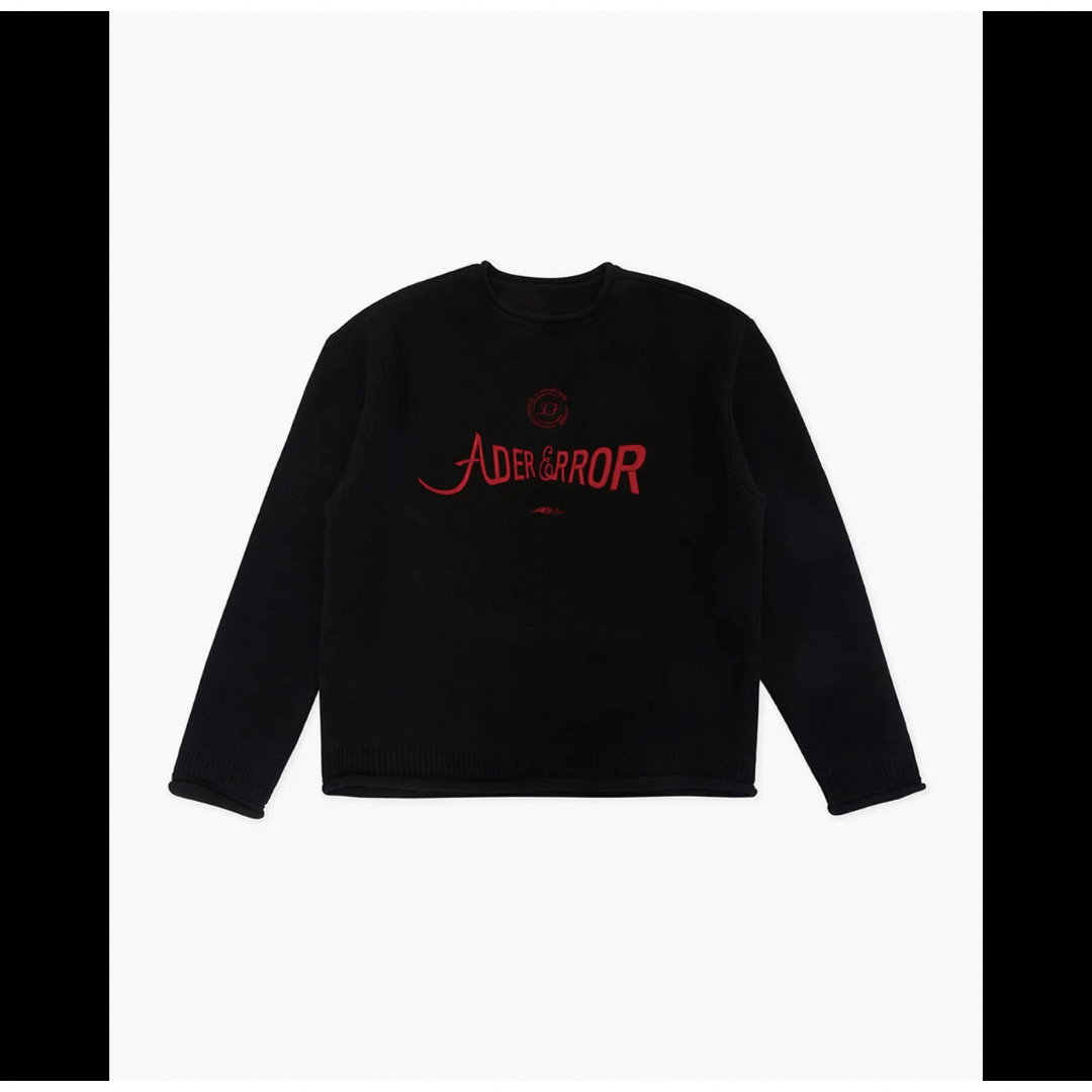 激レア☆ADERERROR☆Verif logo knit☆コムドットやまと着用の 激レア☆ADERERROR☆Verif logo knit☆コムドットやまと着用の
