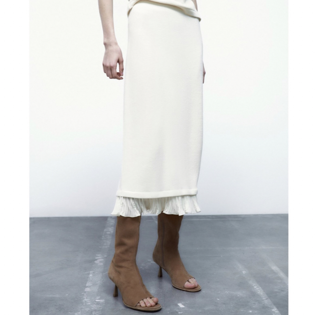 ZARA(ザラ)のソフトマッチングスカート レディースのスカート(ロングスカート)の商品写真