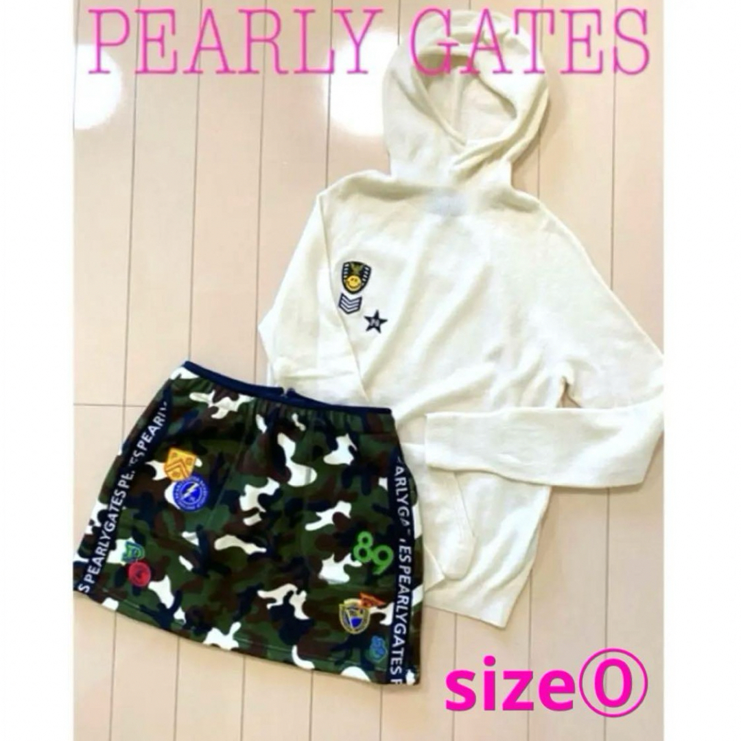 PEARLY GATES カモフラ パーカー ユニセックス