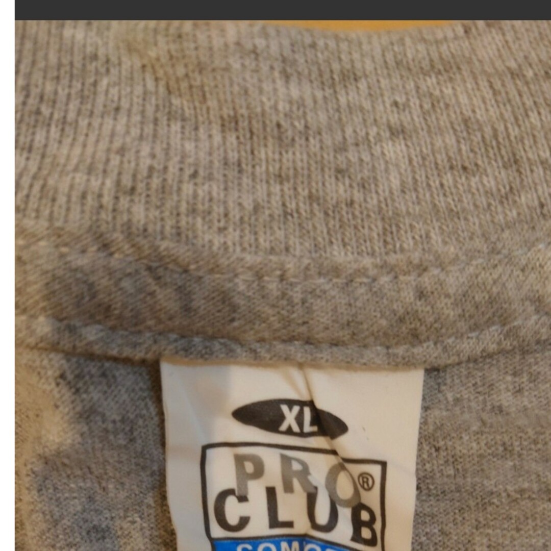 PRO CLUB(プロクラブ)のPROCLUB XL ロンT グレー メンズのトップス(Tシャツ/カットソー(七分/長袖))の商品写真
