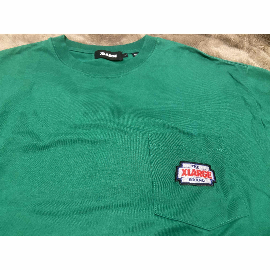 XLARGE(エクストララージ)のXLARGE Tシャツ 緑 メンズのトップス(Tシャツ/カットソー(半袖/袖なし))の商品写真