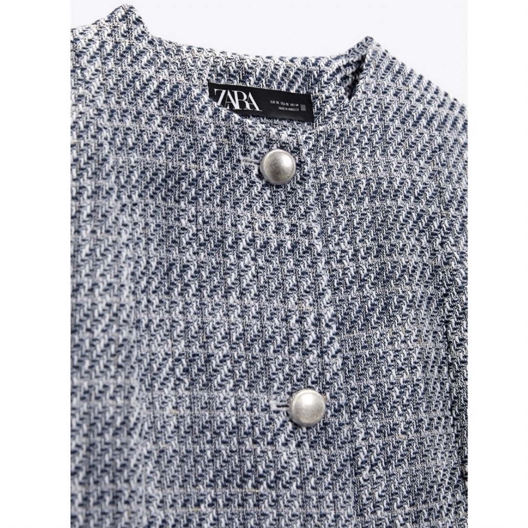 ZARA - ロングストラクチャーブレザーの通販 by ぽんぽこ's shop ZARA - ロングストラクチャーブレザーの通販 by ぽんぽこ's shop