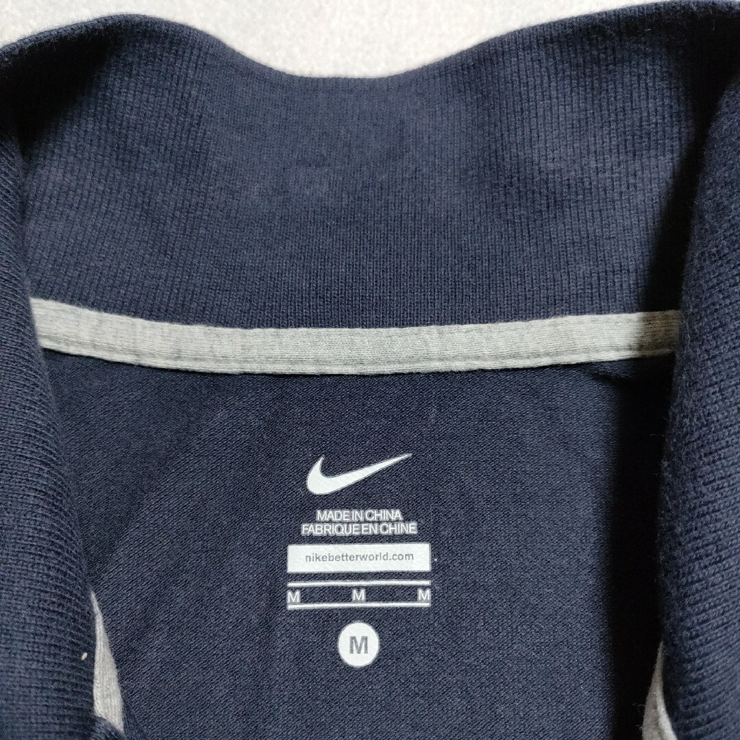 NIKE(ナイキ)のNIKE ナイキ (M)　ポロシャツ　レディース　胸ロゴマーク刺繍 レディースのトップス(ポロシャツ)の商品写真