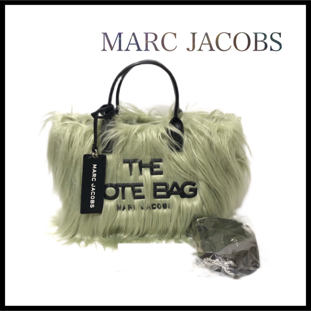 MARC JACOBS(マークジェイコブス)の【新品未使用】MARCJACOBS マークジェイコブス  ハンドバッグ　ファー レディースのバッグ(ハンドバッグ)の商品写真