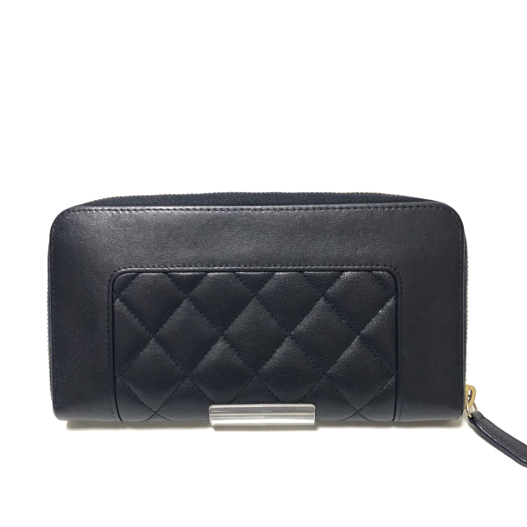 CHANEL - 【極美品】CHANEL シャネル マドモアゼル ラウンドファスナー