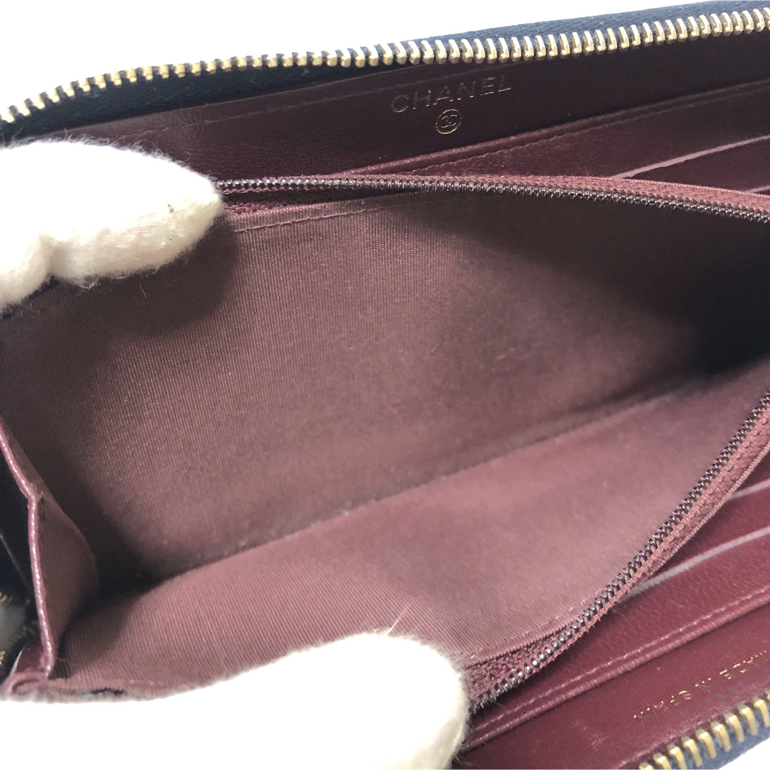 CHANEL - 【極美品】CHANEL シャネル マドモアゼル ラウンドファスナー