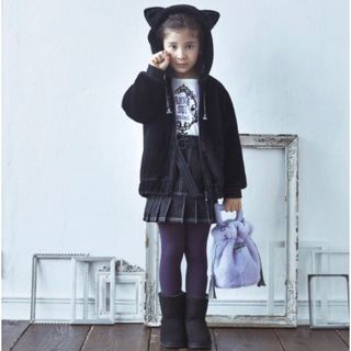 アナスイミニ(ANNA SUI mini)のANNA SUI mini ネコ耳ファーブルゾン LL新品(ジャケット/上着)