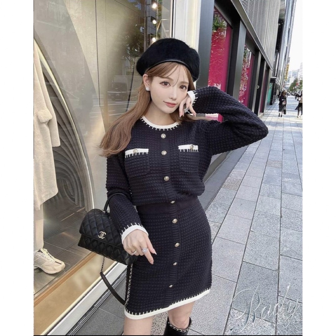 Rady - Rady ワンピース 黒 即完売品 可愛い Mサイズ 新品タグ付きの