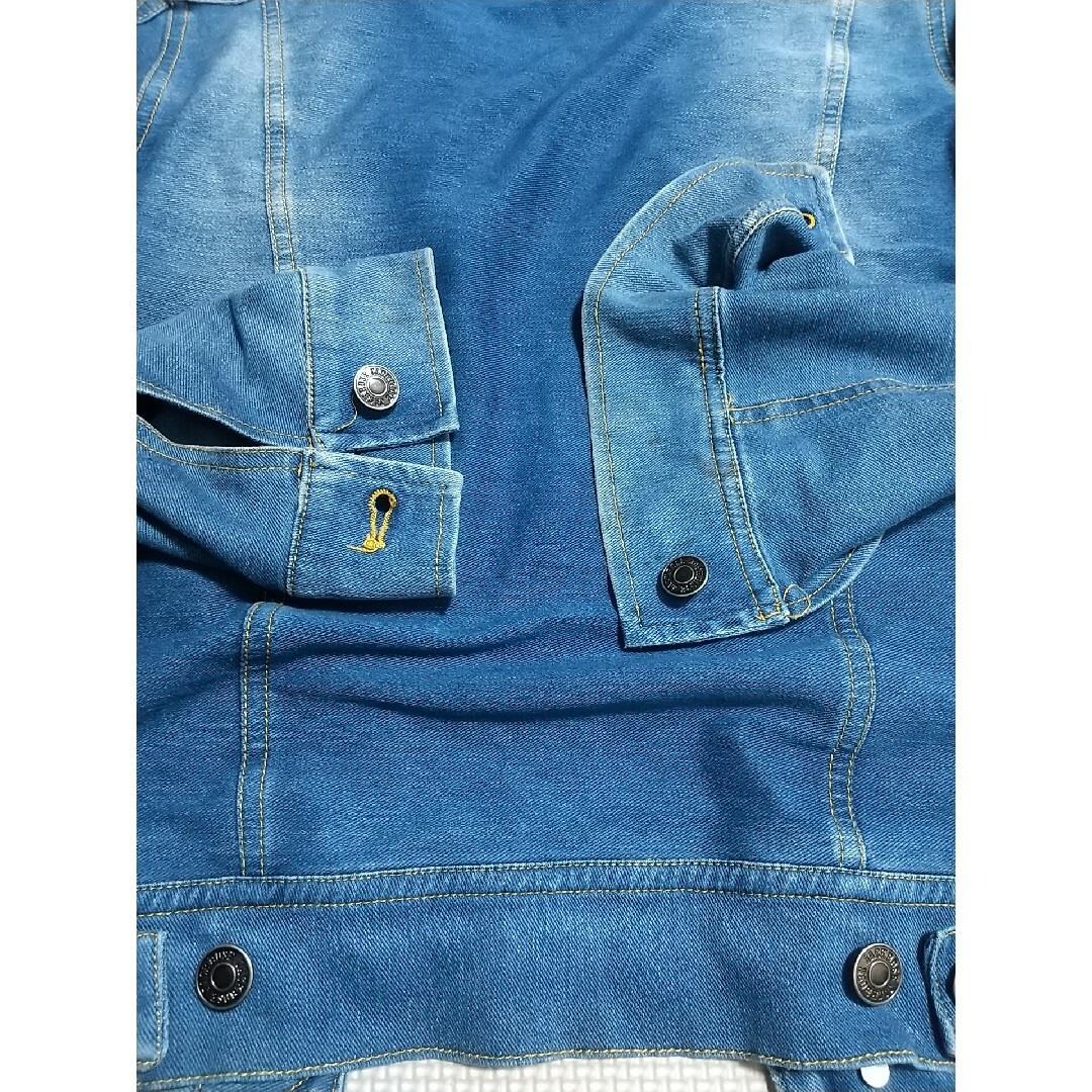 JACKROSE(ジャックローズ)のJACKROSE ストレッチ デニムジャケット Ｍ 青 ジャックローズ お兄系 メンズのジャケット/アウター(Gジャン/デニムジャケット)の商品写真