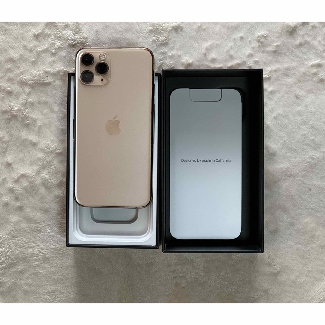 (美品)iPhone 11 Pro ゴールド 64 GB au