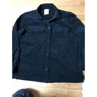 ギャップ(GAP)の新品GAP冬物厚手ジャケット黒&ヒートテック2枚セット　Lサイズ4580円(ノーカラージャケット)