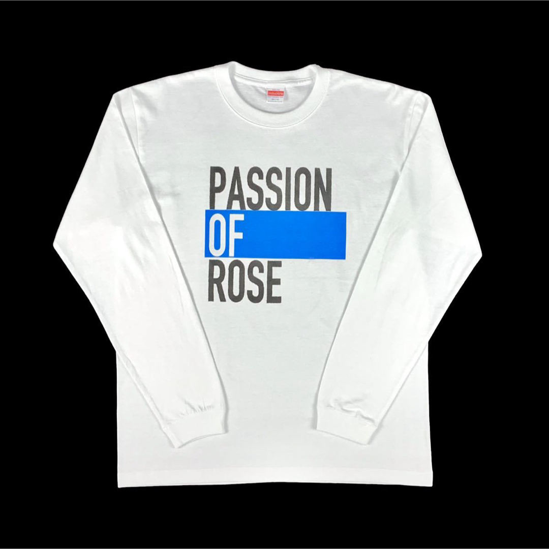 新品 ブルーハーツ THE BLUE HEARTS 情熱の薔薇 ロゴ ロンT メンズのトップス(Tシャツ/カットソー(七分/長袖))の商品写真