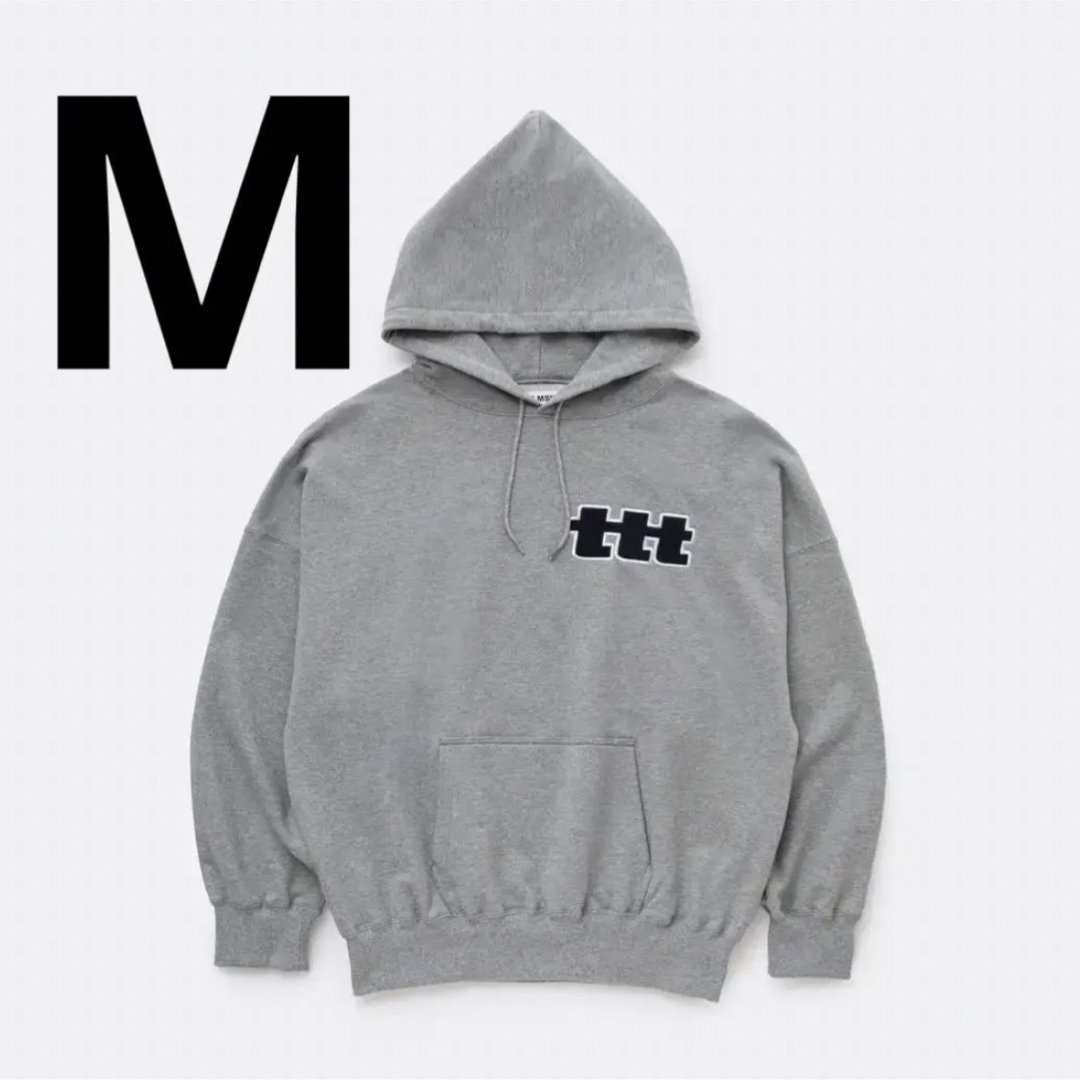 TTT MSW logo hoodie gray M パーカー - www.sorbillomenu.com