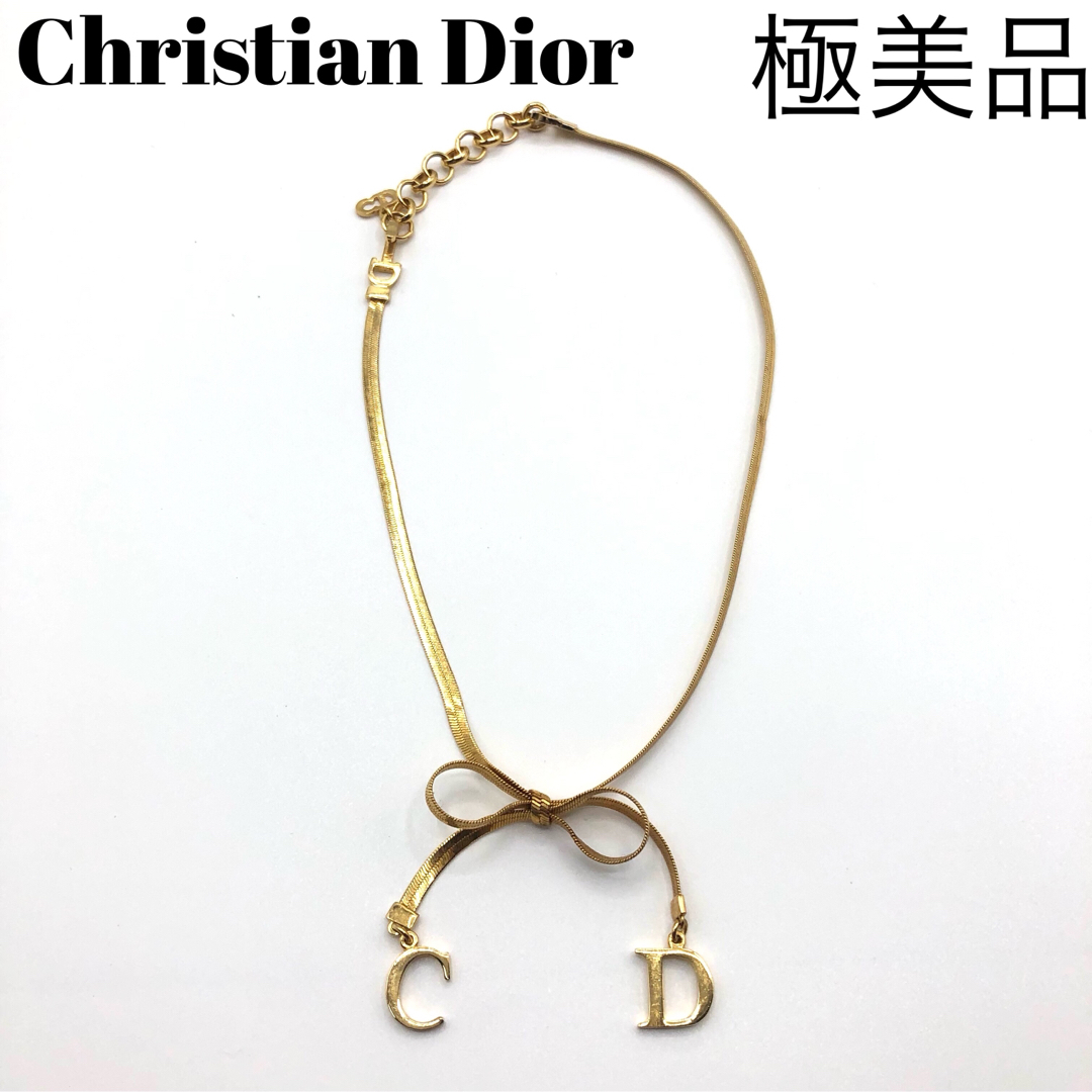 Christian Dior - Christian Dior チョーカー ゴールド CD ロゴ