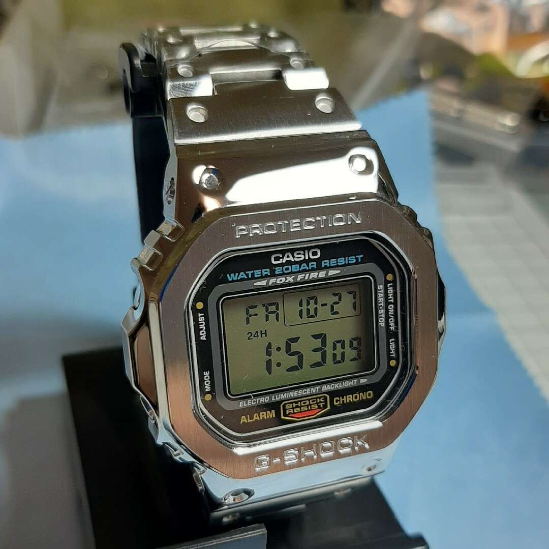 新品 G-SHOCK DW5600E フルメタル