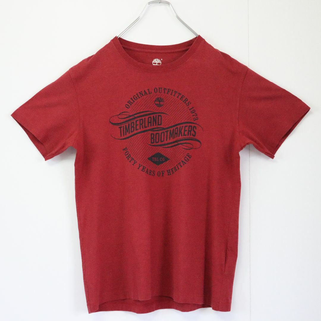 Timberland(ティンバーランド)の【希少】ティンバーランド／Tシャツ　ビッグロゴ　オーガニックコットン　Lサイズ メンズのトップス(Tシャツ/カットソー(半袖/袖なし))の商品写真