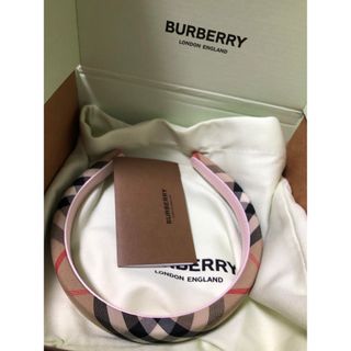 バーバリー(BURBERRY)の新品　バーバリー　ヴィンテージチェック ヘアバンド(カチューシャ)