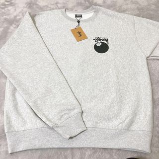 大人気定番【新品タグ付】STUSSY 8BALL CREWトレーナー　パーカー