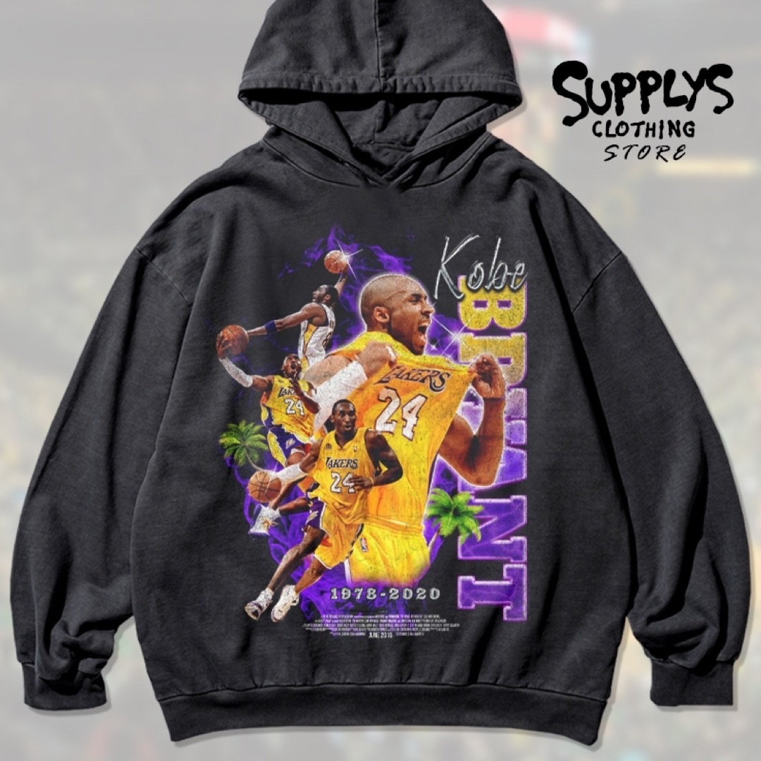 パーカー L KOBE コービー ブライアント Lakers NBA バスケ