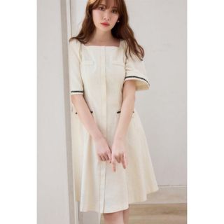 Her lip to - herlipto Puff Sleeve Cable Knit Dressの通販 by love's