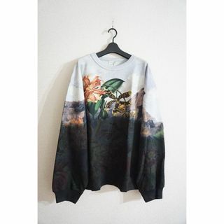 未使用 DRIES VAN NOTEN 23AW グラフィック スウェット M