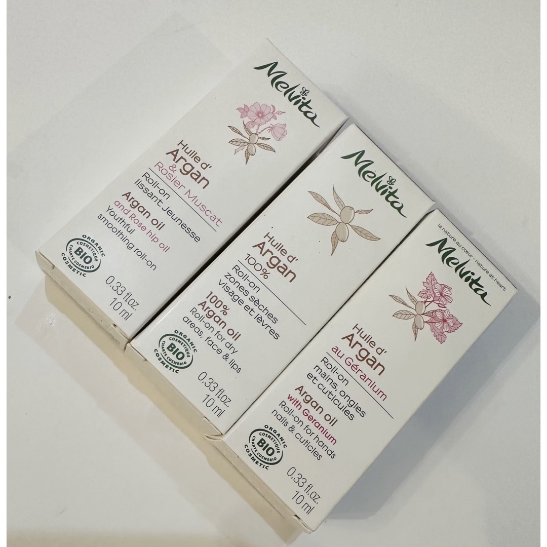 Melvita(メルヴィータ)のメルヴィータ アルガンオイル ロールオン３種類セット コスメ/美容のスキンケア/基礎化粧品(フェイスオイル/バーム)の商品写真
