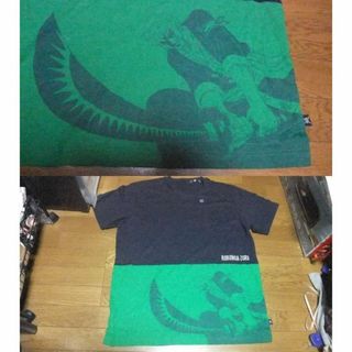 ユニクロ(UNIQLO)の未使用 one piece ワンピース 切替 Tシャツ XXL uniqlo(Tシャツ/カットソー(半袖/袖なし))