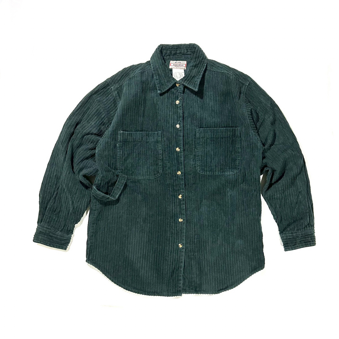 90s atlast jeanswear wide corduroy shirt