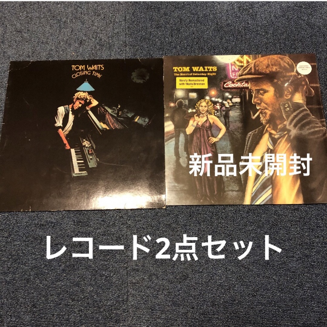 Tom Waits レコード 2点セット トム・ウェイツ vinyl アナログ