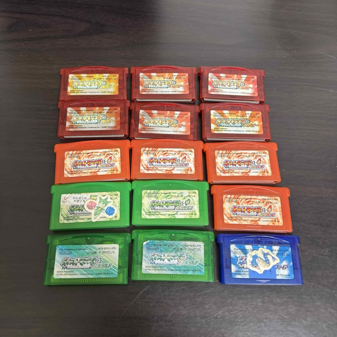 ポケットモンスターエメラルド ファイアレッド リーフグリーン ルビー