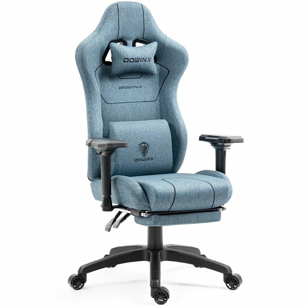 【色: ブルー】Dowinx ゲーミングチェア 椅子 オフィスチェア デスクチェ
