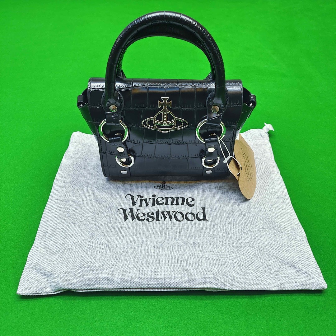 Vivienne Westwood アコード ハンドバッグ　バイカラー