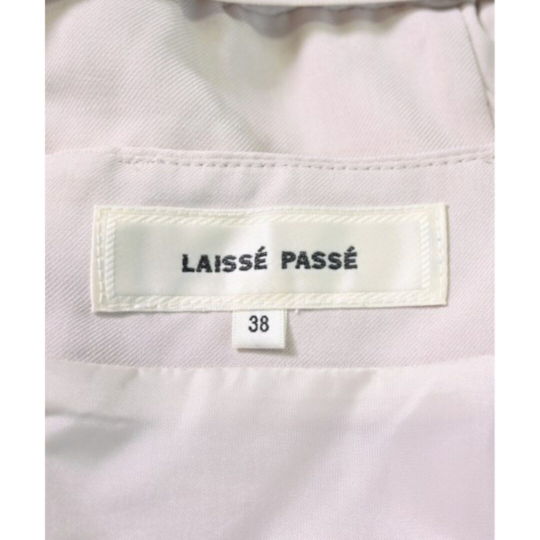 LAISSE PASSE オールインワン/サロペット 38(M位) ベージュ