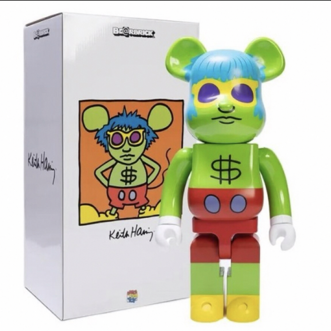 BE@RBRICK KEITH HARING ANDY MOUSE 400%400%