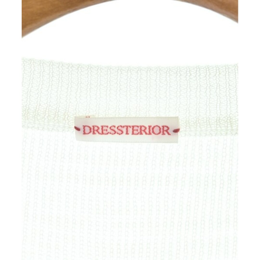 DRESSTERIOR(ドレステリア)のDRESSTERIOR ドレステリア ニット・セーター 38(M位) 白 【古着】【中古】 レディースのトップス(ニット/セーター)の商品写真