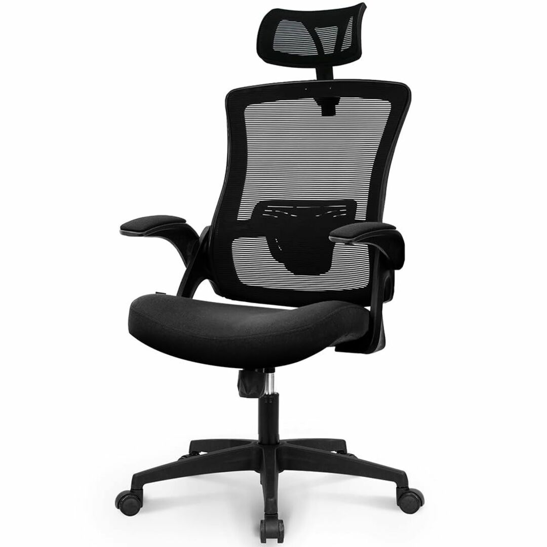 【色: H-ブラック】NEO CHAIR オフィスチェア メッシュ デスクチェアのサムネイル