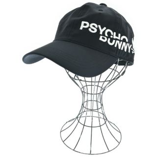 サイコバニー(Psycho Bunny)のPsycho Bunny サイコバニー キャップ F 黒系 【古着】【中古】(キャップ)