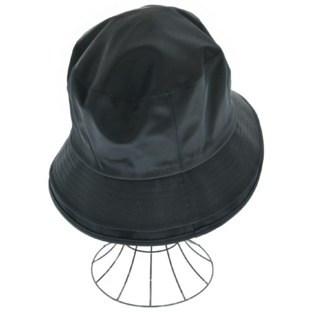 サカイ sacai 美品 22-0414S バケットハット 帽子 紐付き 黒 3