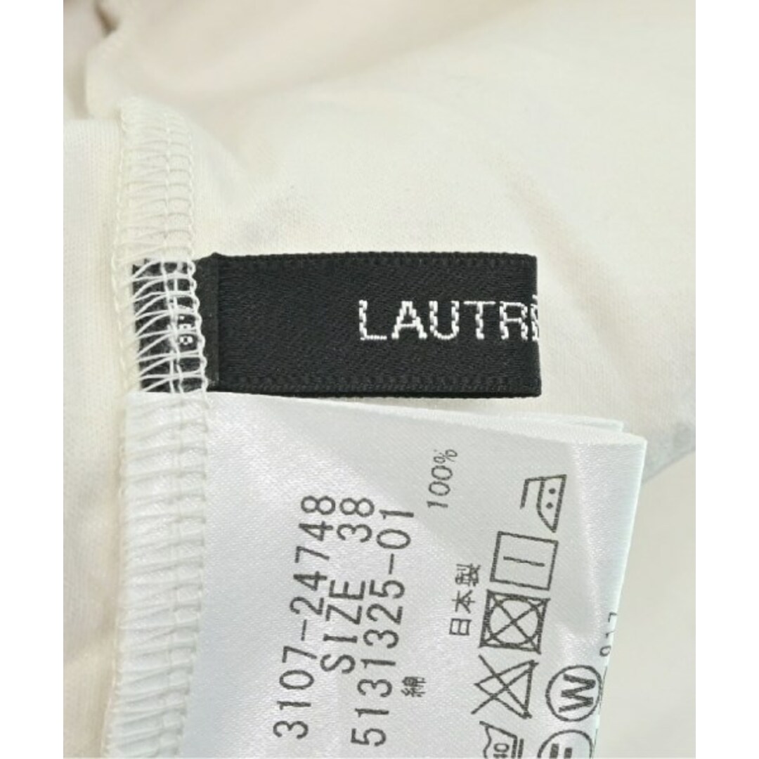 LAUTREAMONT(ロートレアモン)のLAUTREAMONT Tシャツ・カットソー 38(M位) ベージュ 【古着】【中古】 レディースのトップス(カットソー(半袖/袖なし))の商品写真
