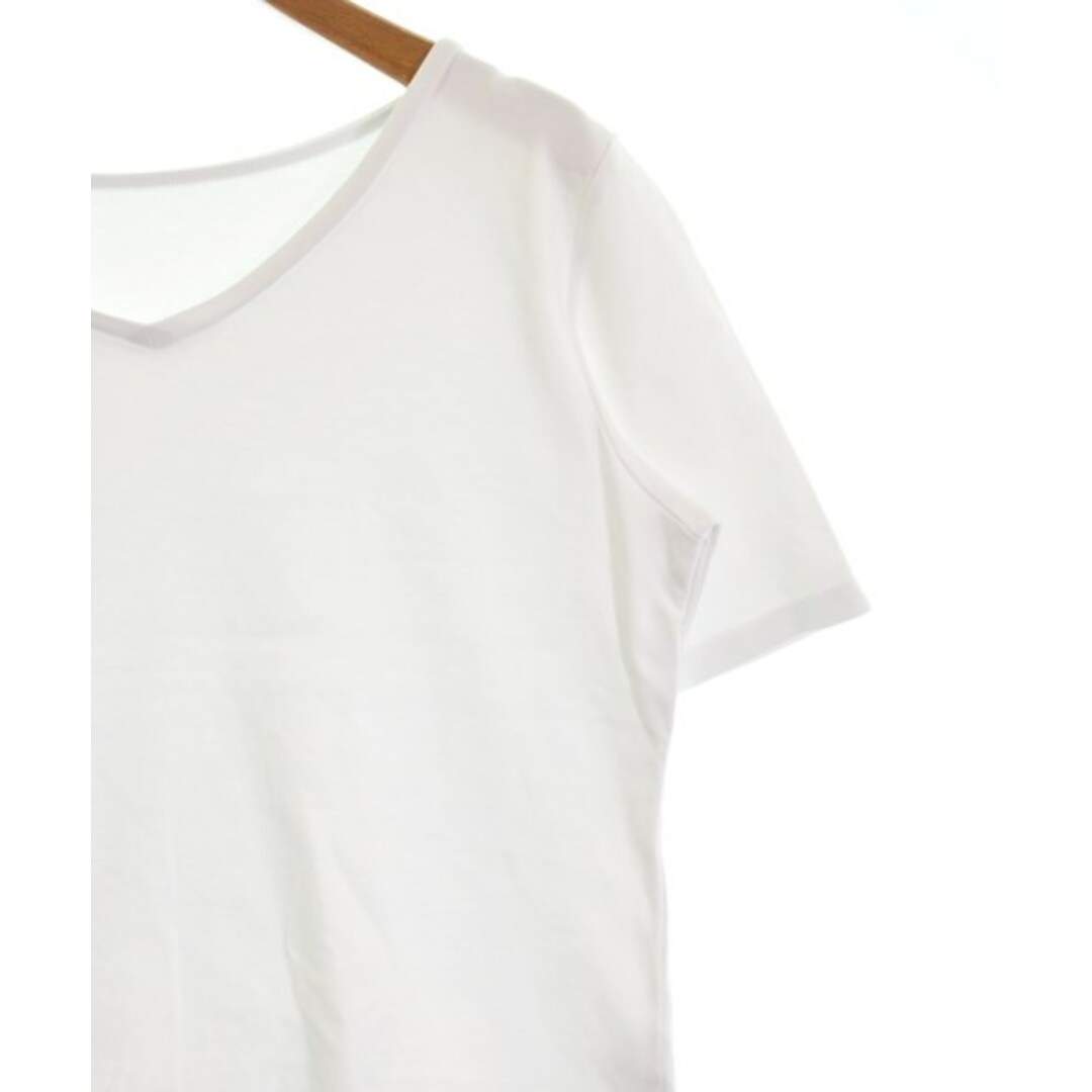 NATURAL BEAUTY BASIC(ナチュラルビューティーベーシック)のNATURAL BEAUTY BASIC Tシャツ・カットソー F 白 【古着】【中古】 レディースのトップス(カットソー(半袖/袖なし))の商品写真