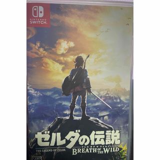 ニンテンドースイッチ(Nintendo Switch)のゼルダの伝説　ブレスオブザワイルド　BREATH OF THE WILD(携帯用ゲームソフト)