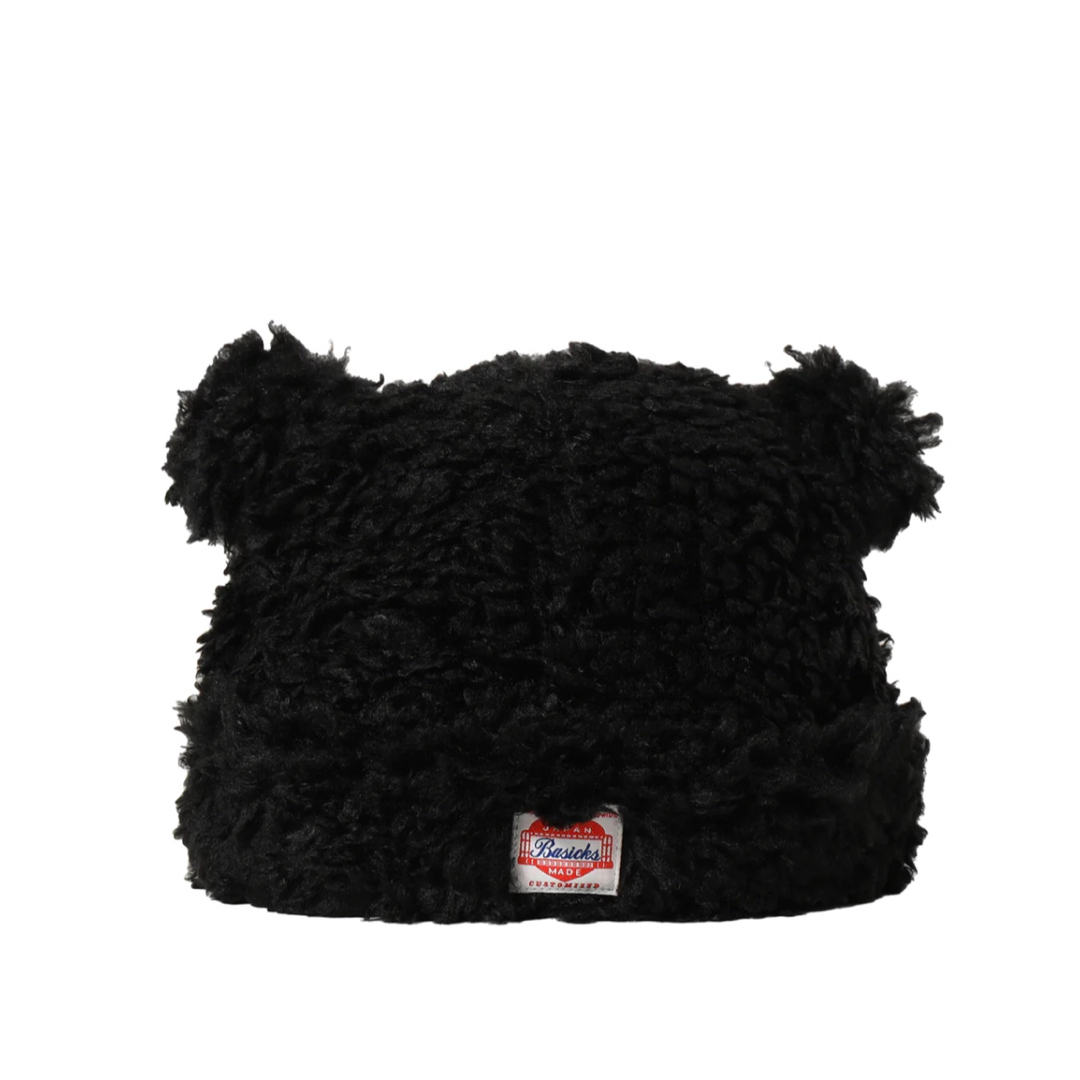 CHRISTIAN DADA(クリスチャンダダ)のBASICS BEAR BEANIE ベイシックス ベアービーニー ニット帽 レディースの帽子(ニット帽/ビーニー)の商品写真