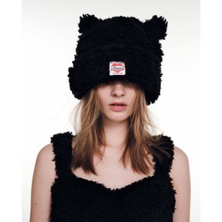 クリスチャンダダ(CHRISTIAN DADA)のBASICS BEAR BEANIE ベイシックス ベアービーニー ニット帽(ニット帽/ビーニー)