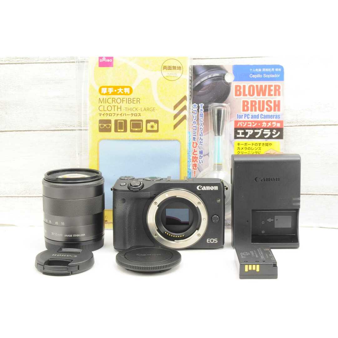 ❤️Wi-Fi機能搭載❤️自撮り❤️Canon EOS M3 0960の通販 by CH's