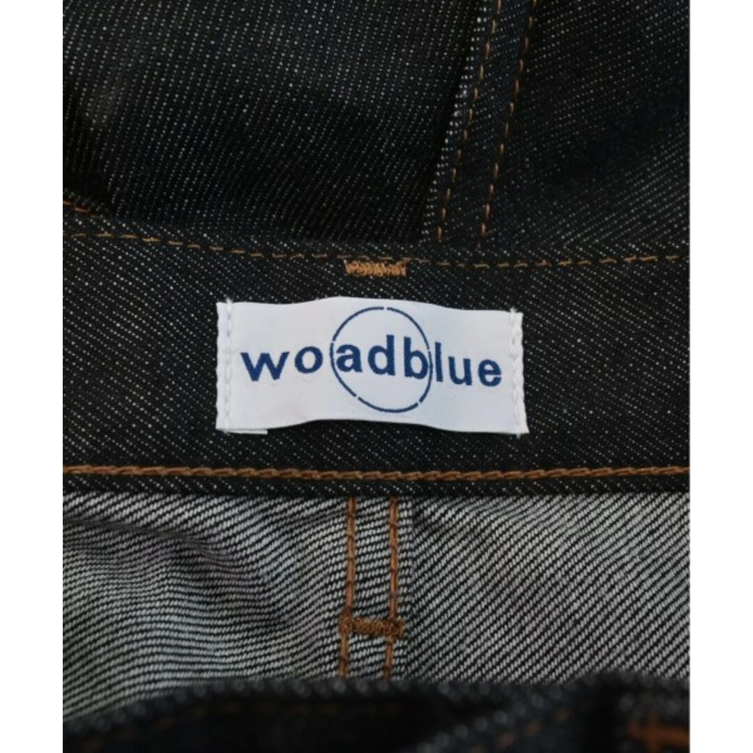 woadblue(ウォードブルー)のwoadblue ウォードブルー デニムパンツ 24(S位) 黒系(デニム) 【古着】【中古】 レディースのパンツ(デニム/ジーンズ)の商品写真